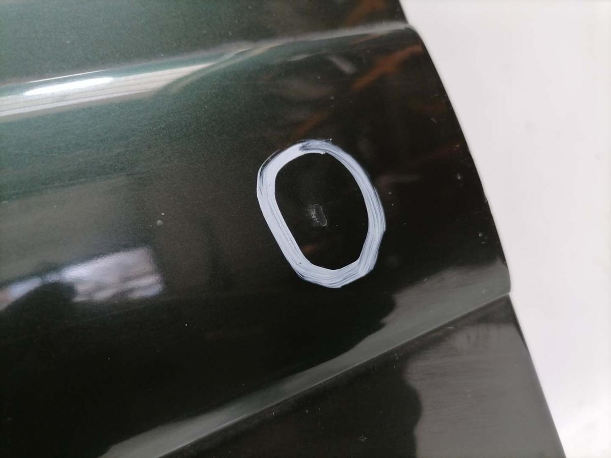 Audi A2 Bj.2002 original T&uuml;r vorn links LZ6S Piniengruen Rohbau